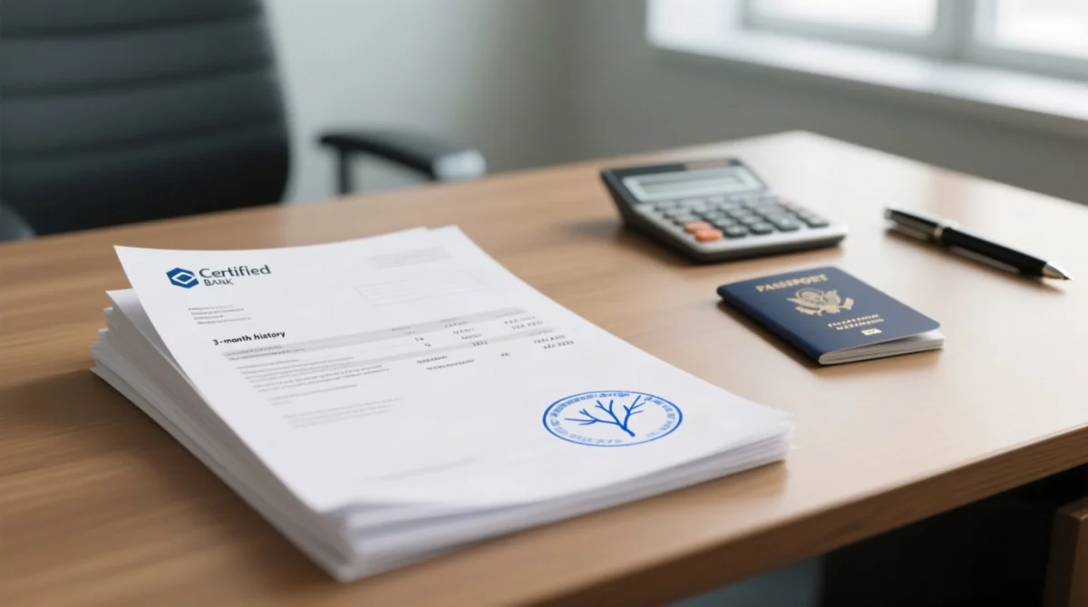 Bank Statement Rules for the Vanuatu eVisa: Format, Age & Authentication