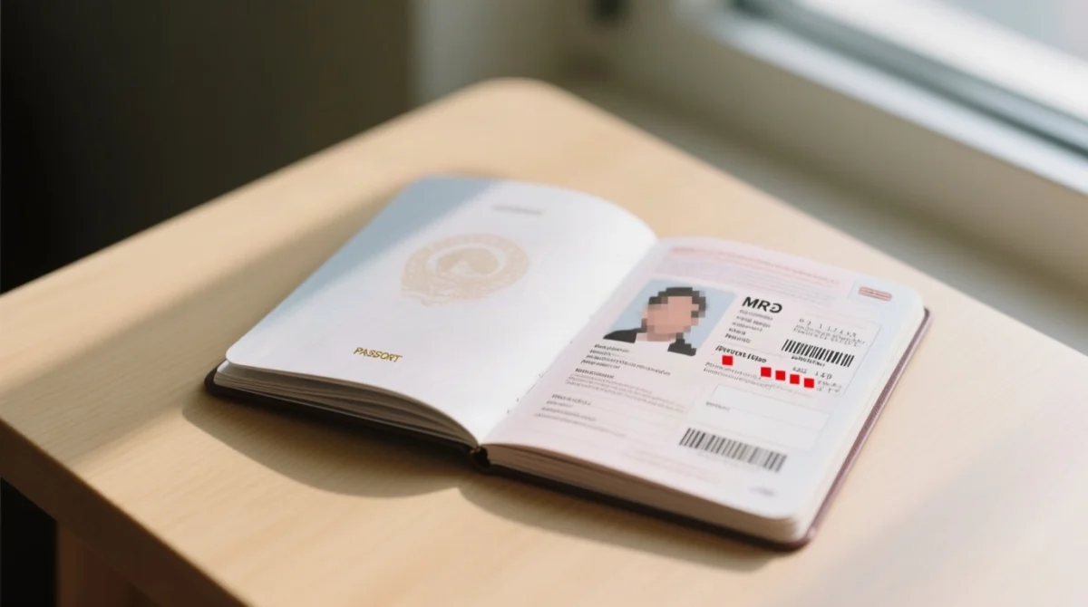 Passport Scan Specifications for the Online Application