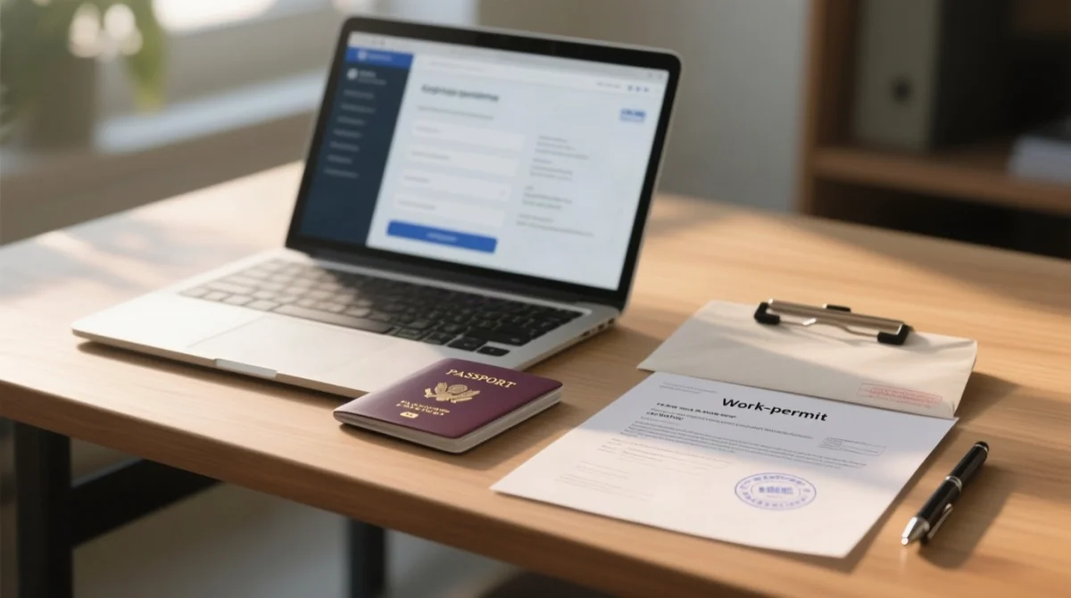 Work Permit and eVisa Application Process